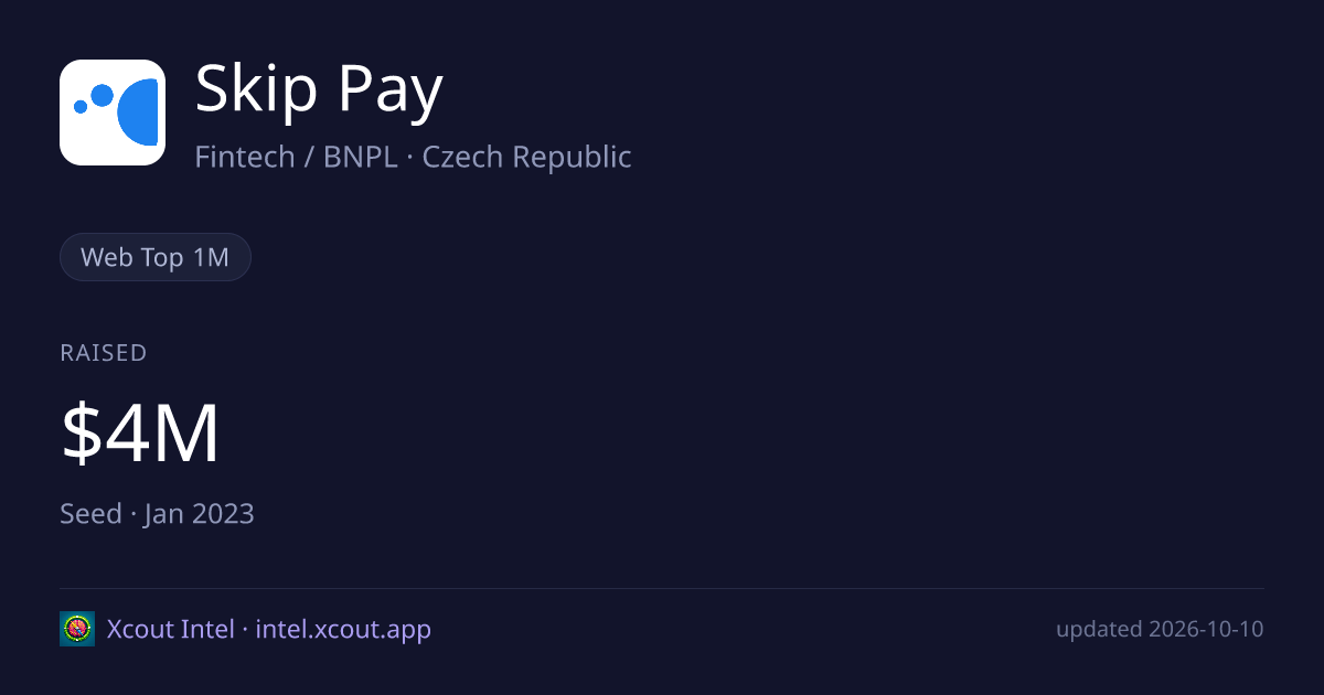 Skip Pay — share card preview