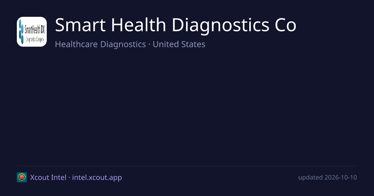 Smart Health Diagnostics Co — share card preview