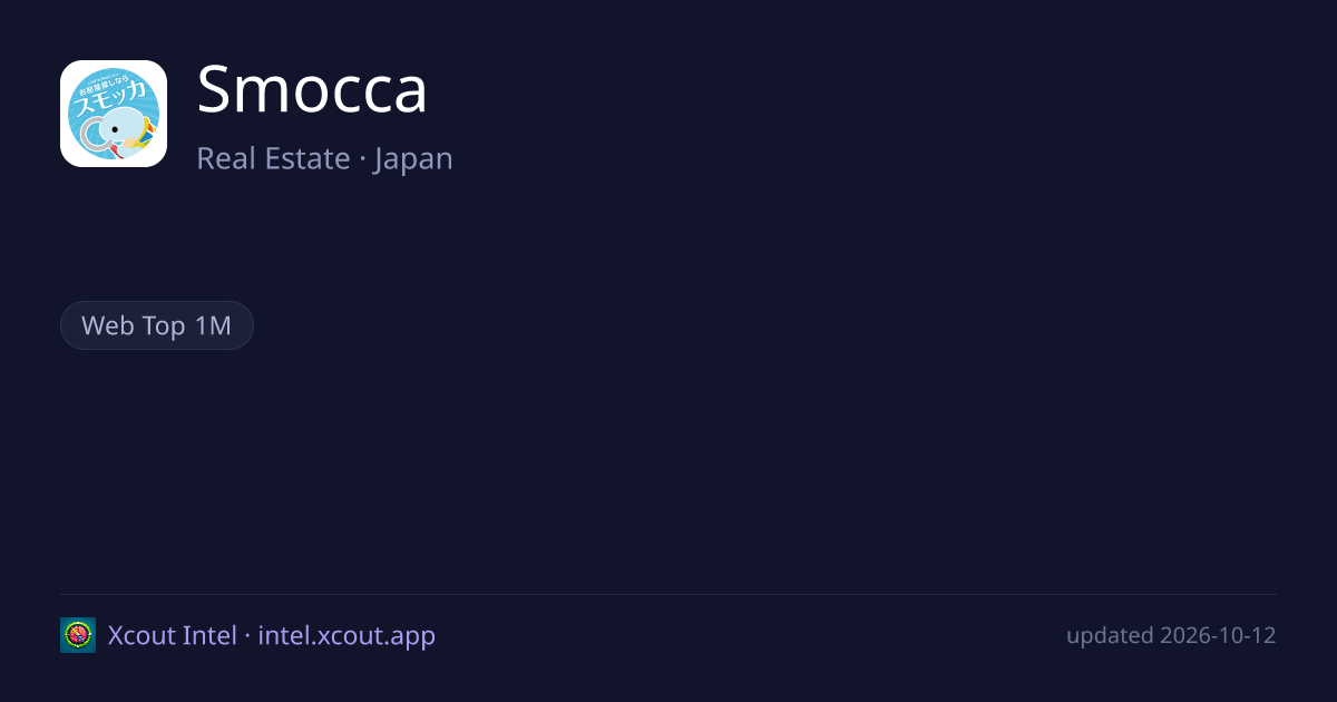 Smocca — share card preview