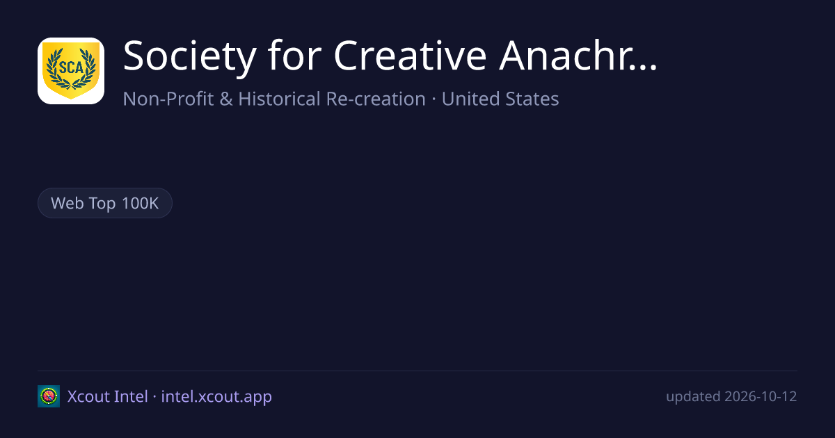 Society for Creative Anachronism — share card preview