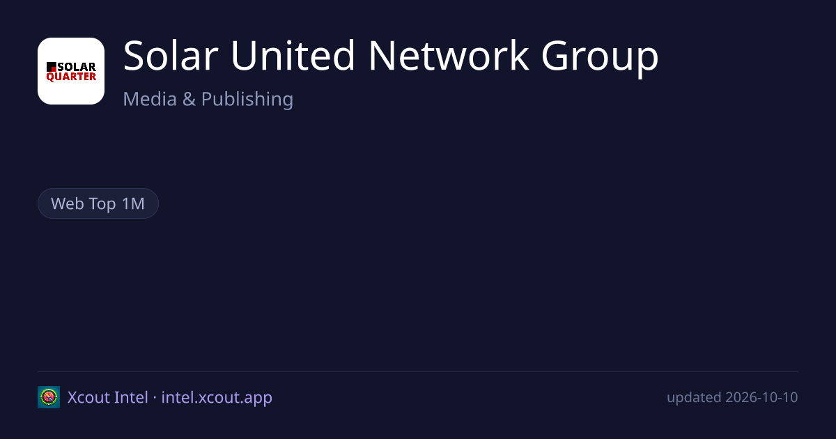 Solar United Network Group — share card preview
