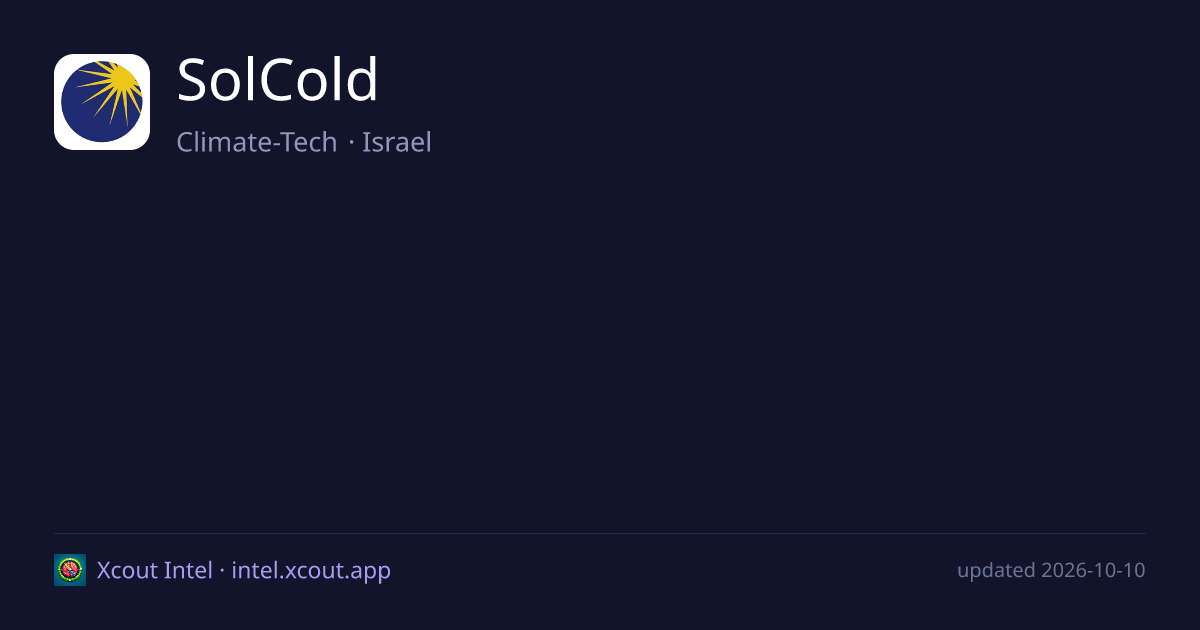 SolCold — share card preview