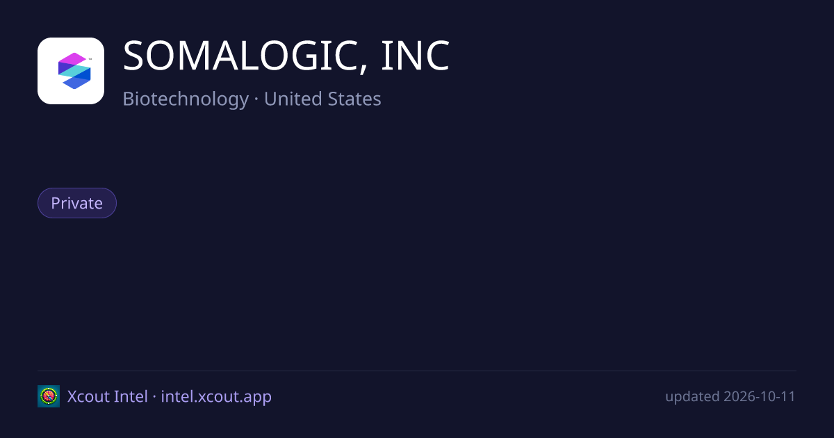 SOMALOGIC, INC — share card preview
