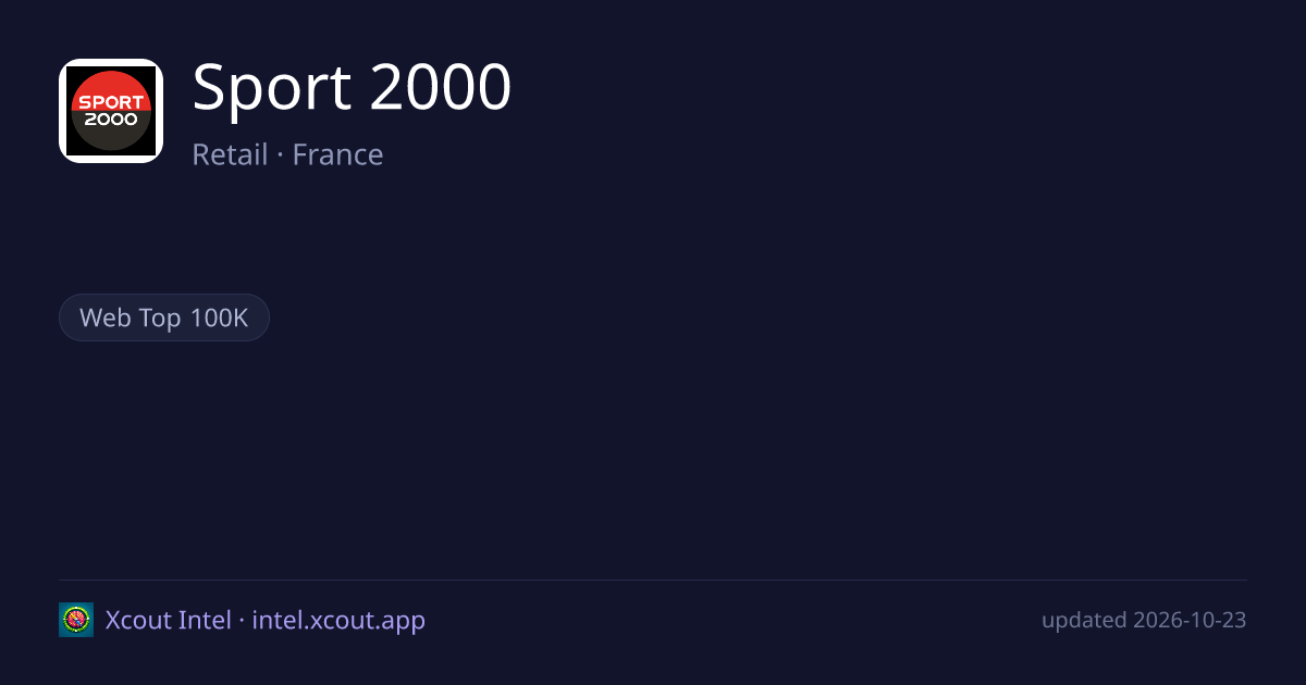 Sport 2000 — share card preview
