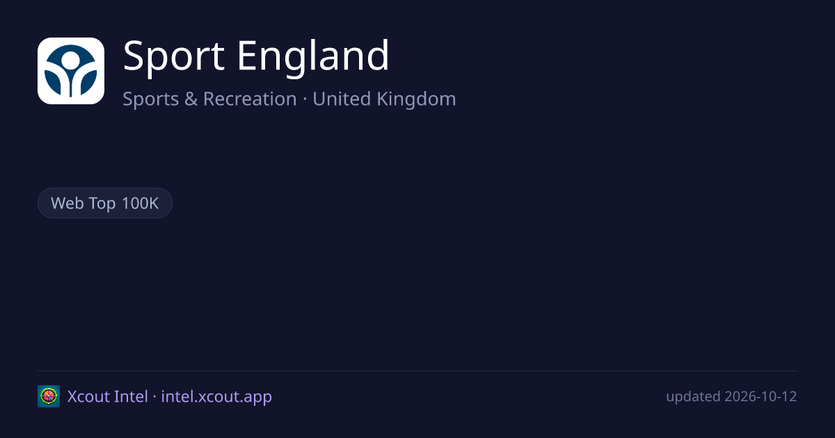 Sport England — share card preview