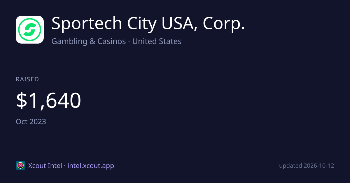 Sportech City USA, Corp. — share card preview