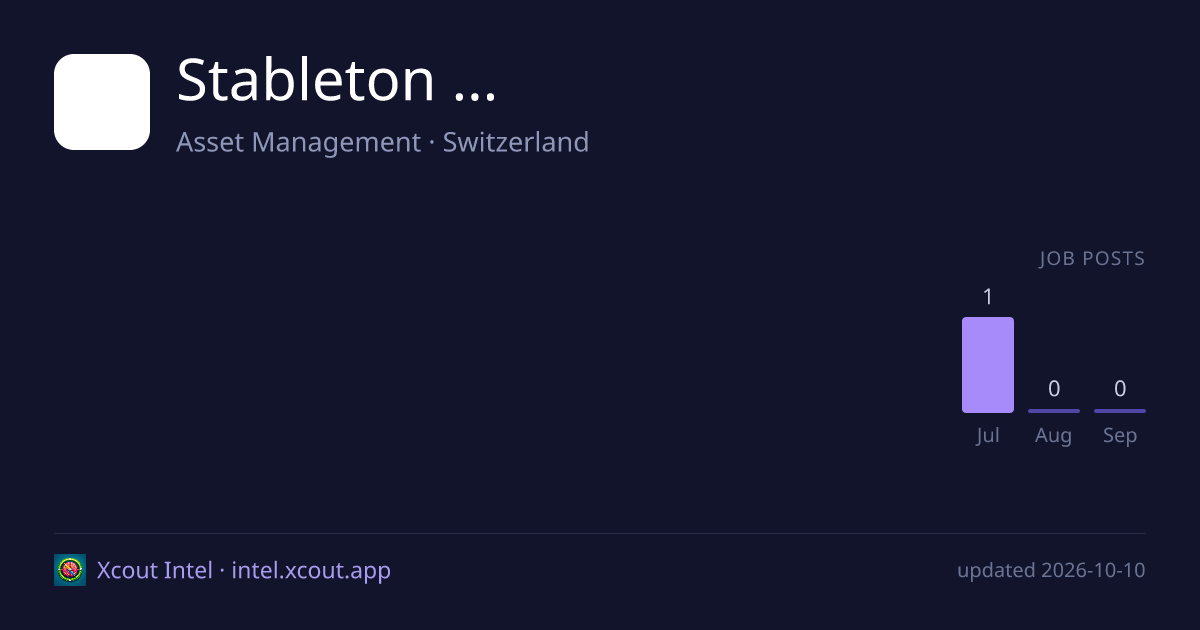 Stableton ... — share card preview