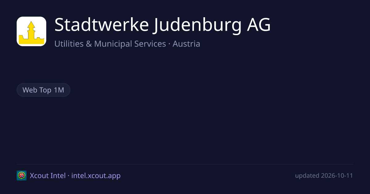 Stadtwerke Judenburg AG — share card preview