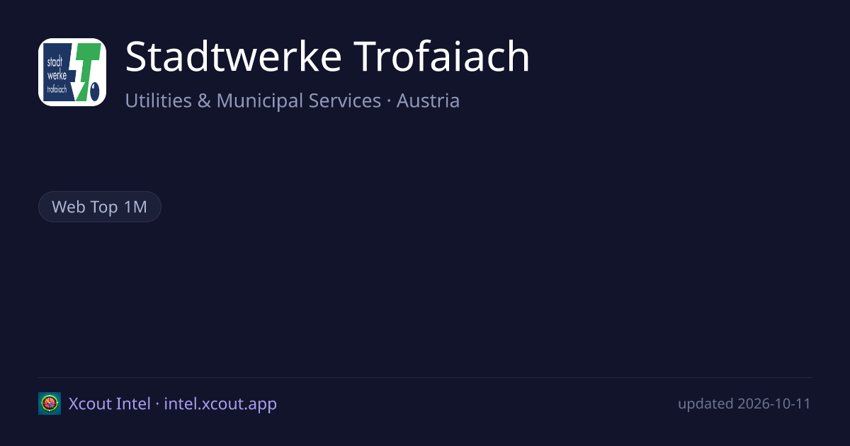 Stadtwerke Trofaiach — share card preview