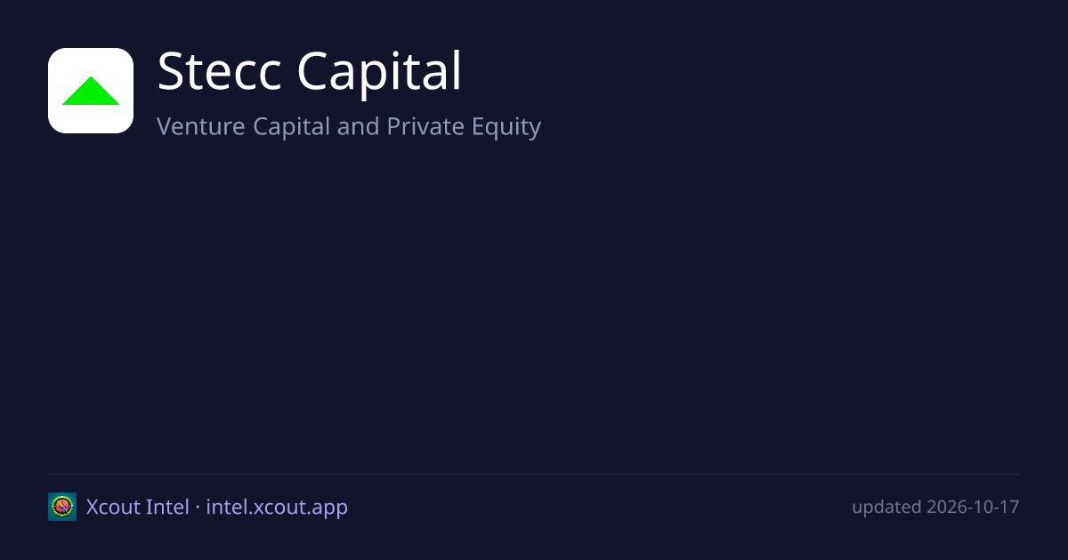 Stecc Capital — share card preview