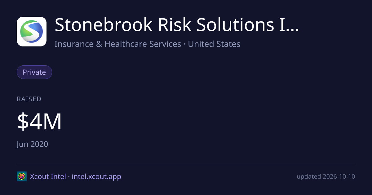 Stonebrook Risk Solutions Insurance Services, LLC — share card preview