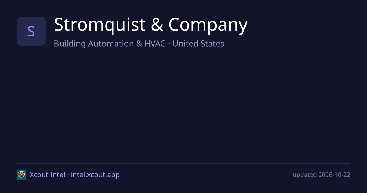 Stromquist & Company — share card preview