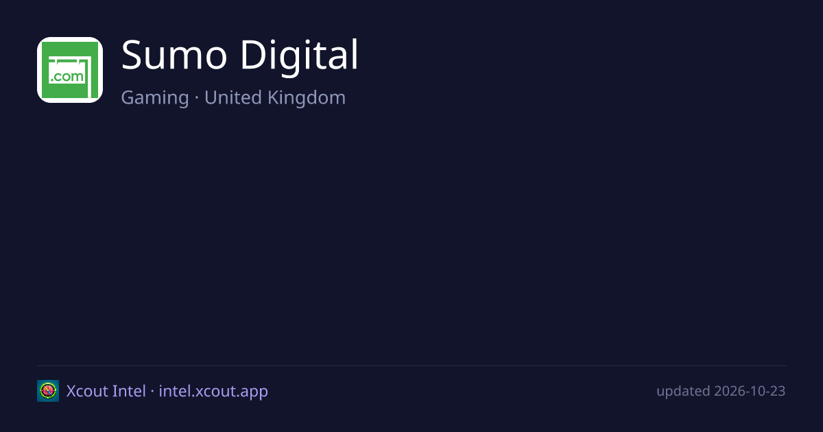 Sumo Digital — share card preview
