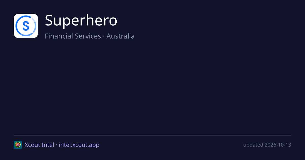 Superhero — share card preview