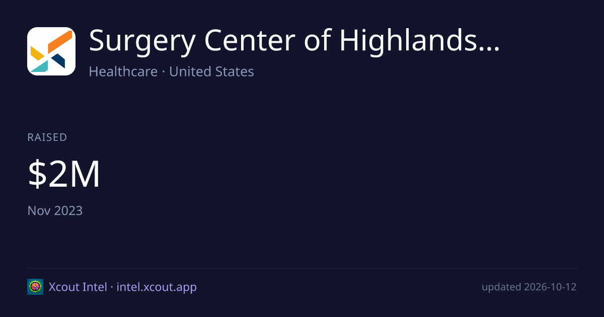 Surgery Center of Highlands Ranch, LLC — share card preview
