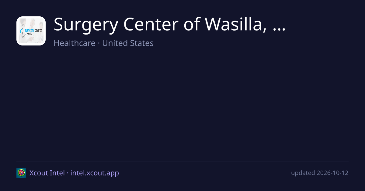 Surgery Center of Wasilla, LLC — share card preview