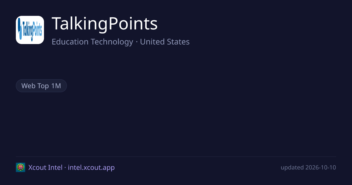 TalkingPoints — share card preview