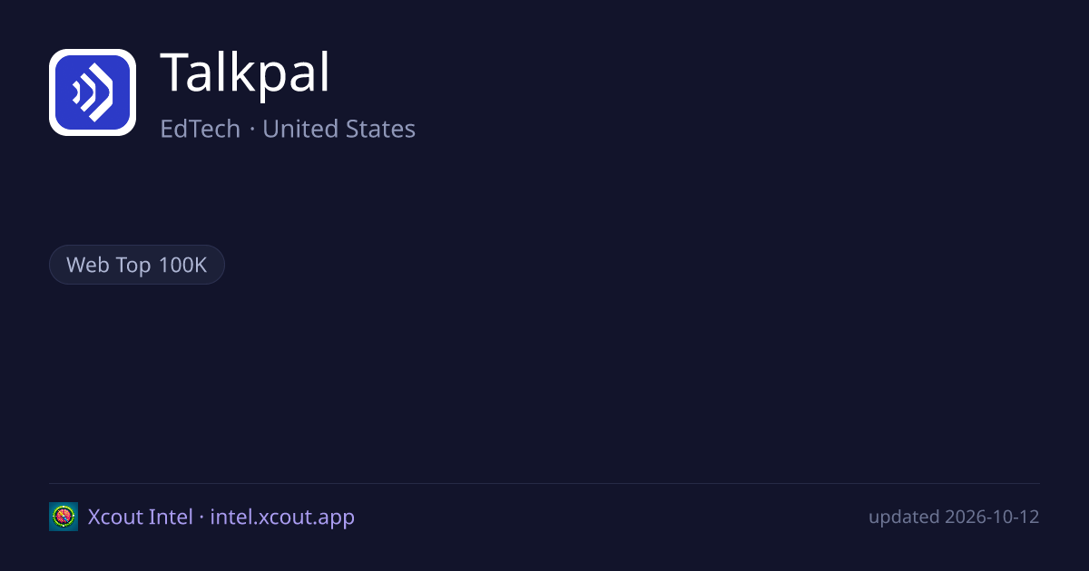 Talkpal — share card preview