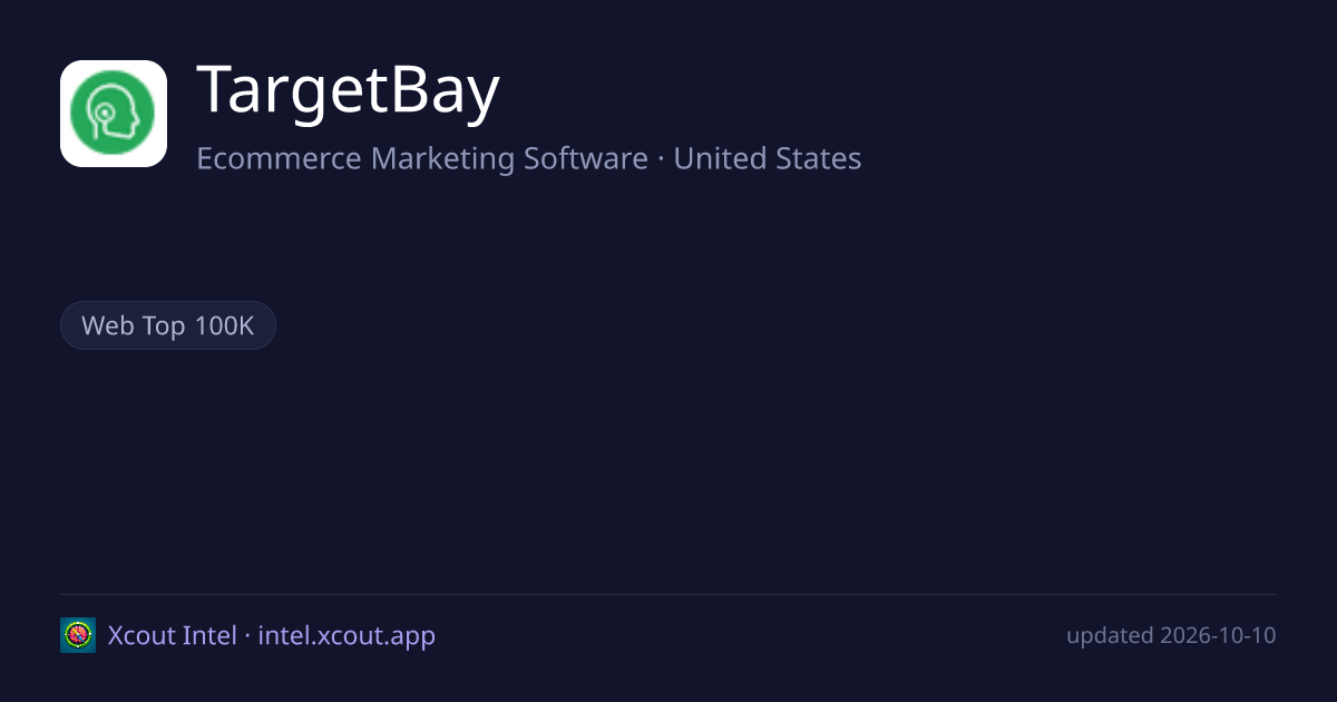 TargetBay — share card preview