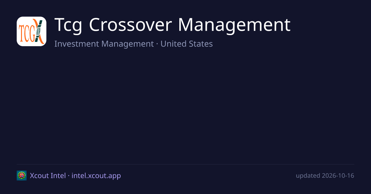 Tcg Crossover Management — share card preview