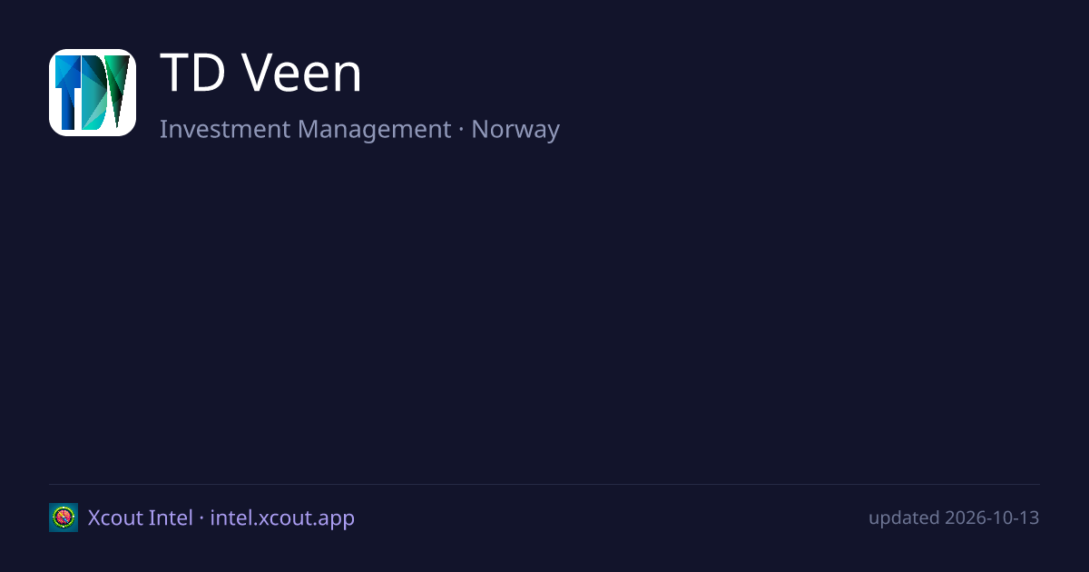 TD Veen — share card preview