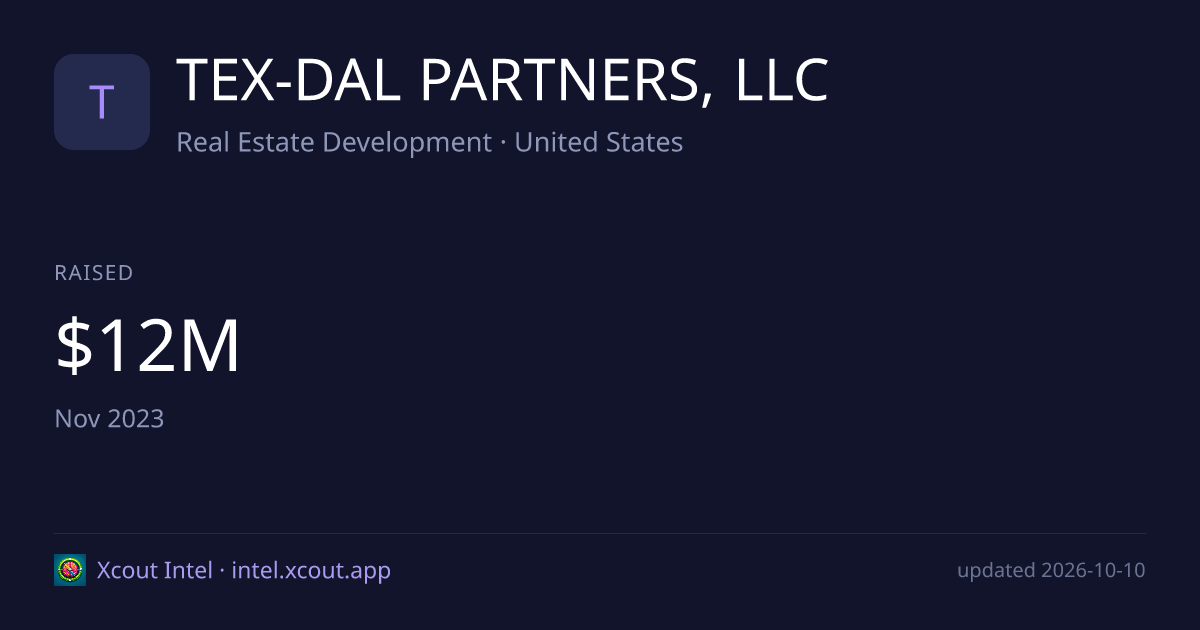 TEX-DAL PARTNERS, LLC — share card preview