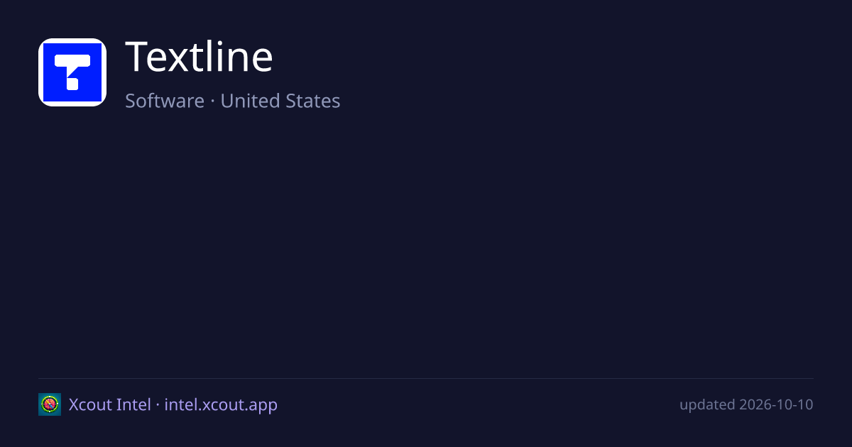 Textline — share card preview