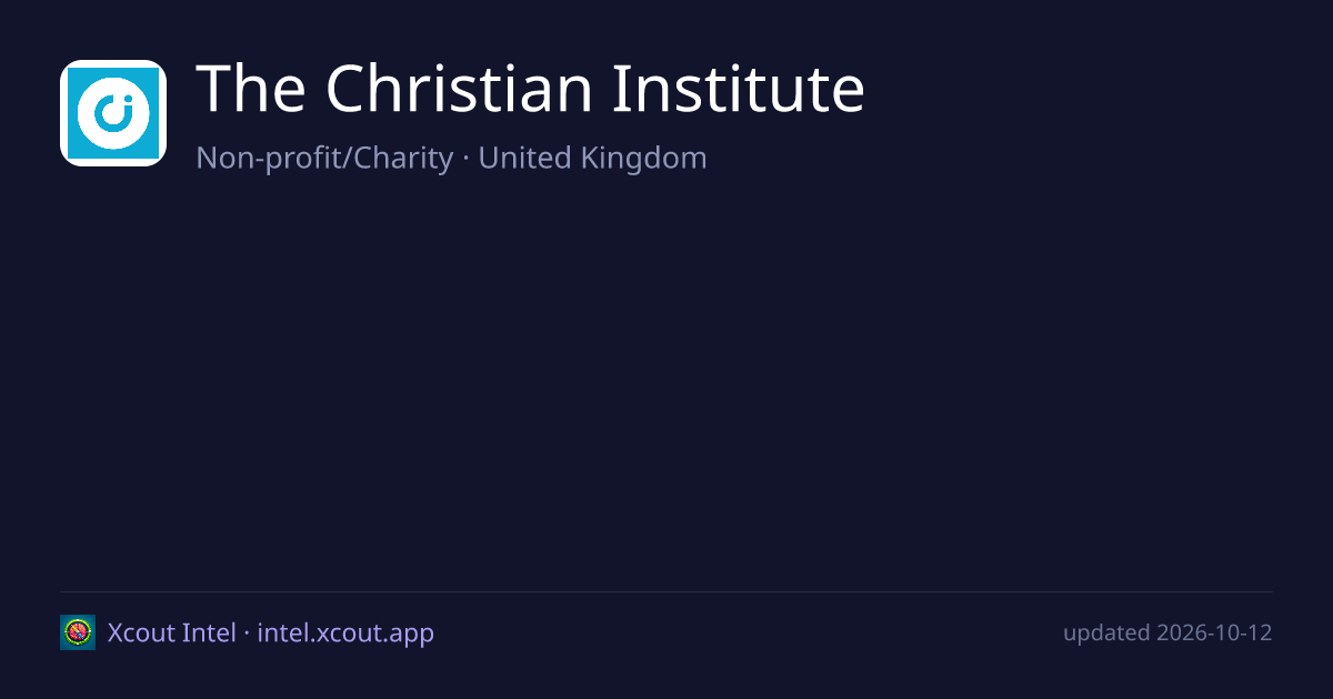 The Christian Institute — share card preview