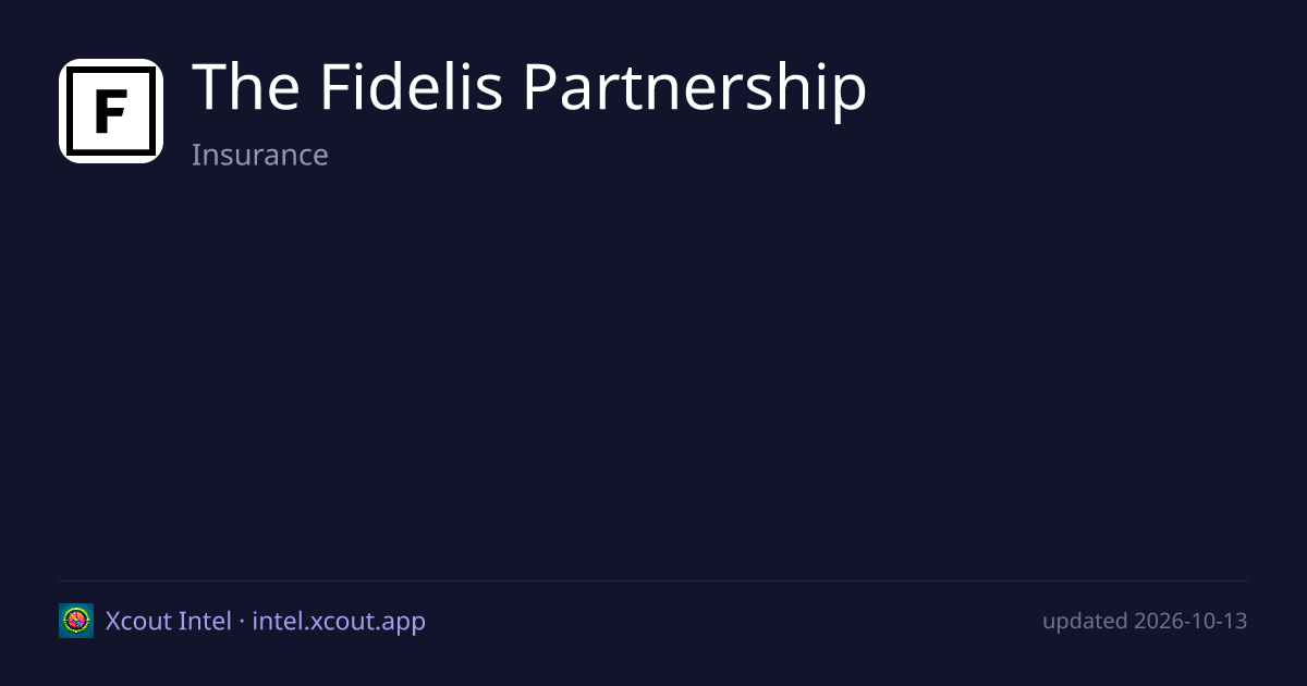 The Fidelis Partnership — share card preview