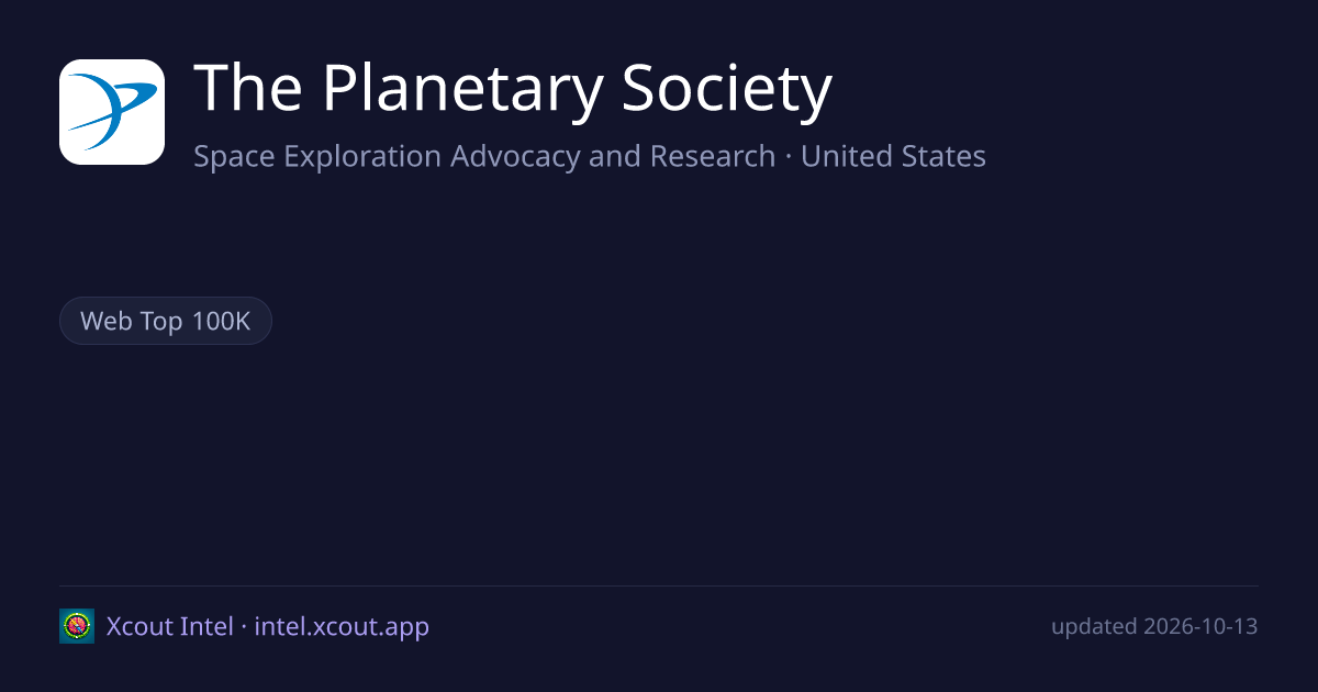The Planetary Society — share card preview