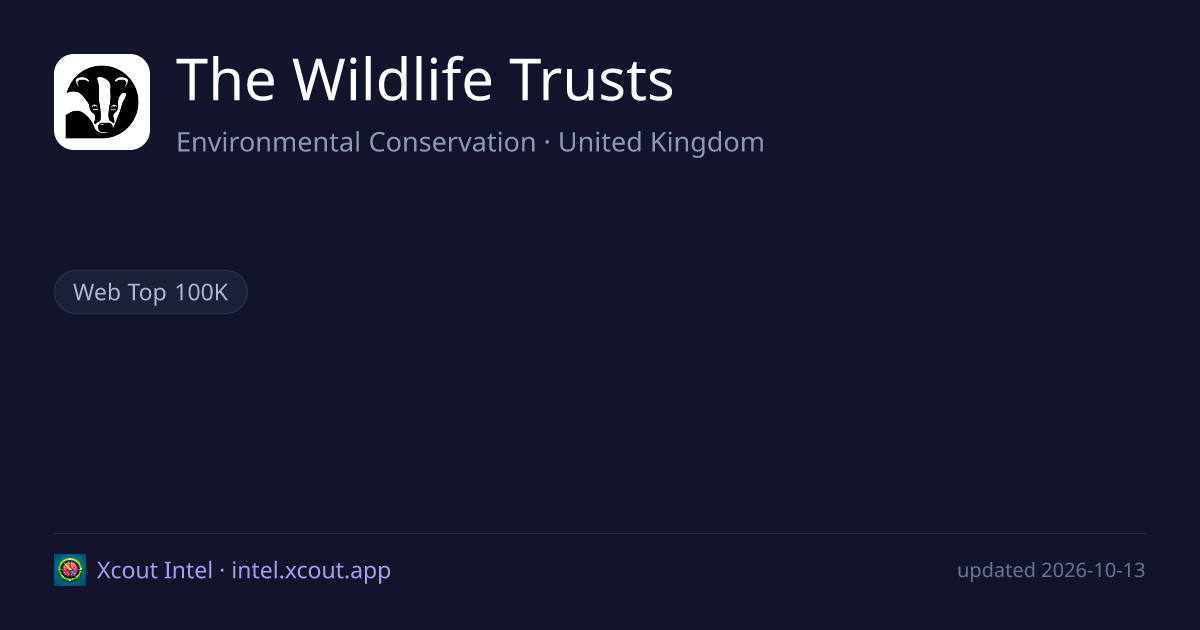 The Wildlife Trusts — share card preview