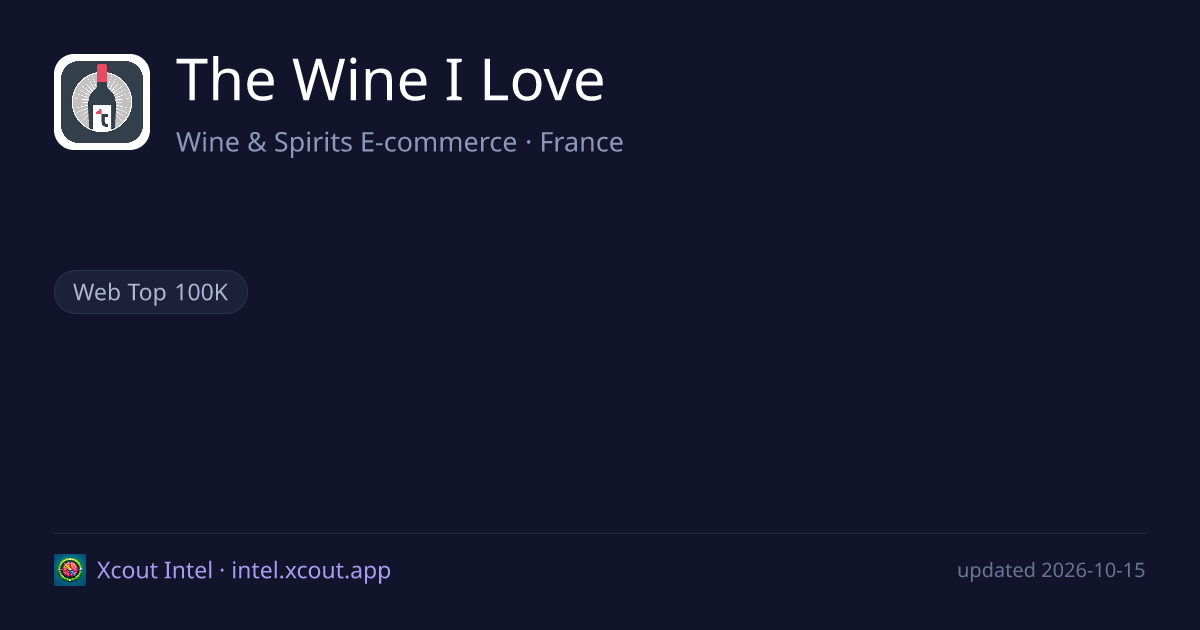 The Wine I Love — share card preview
