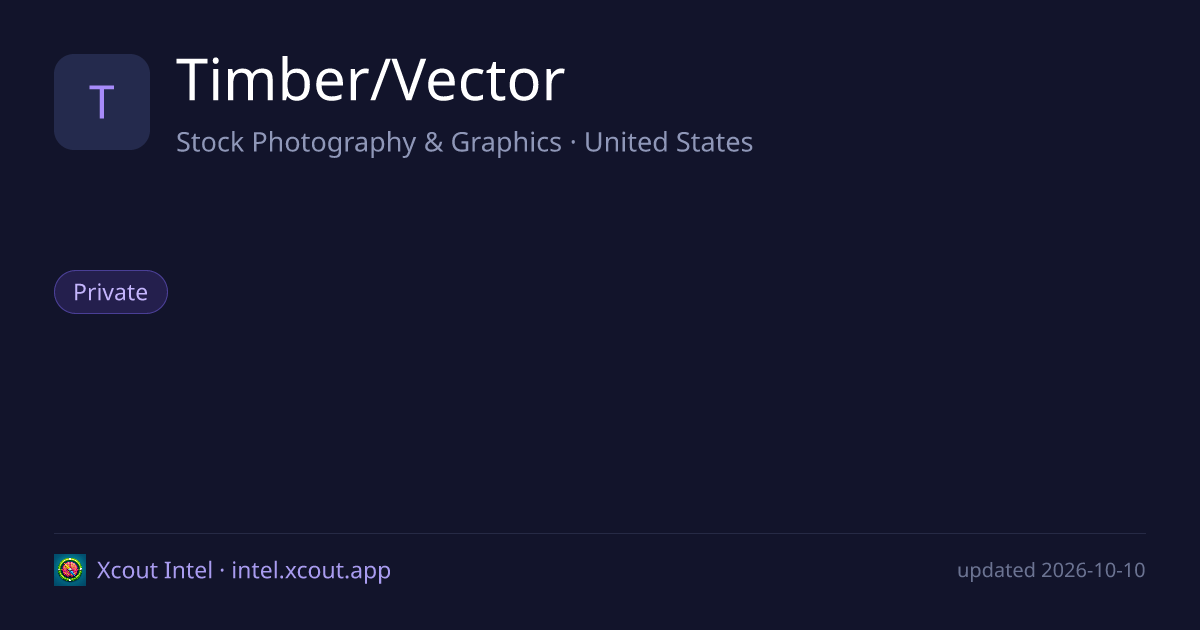 Timber/Vector — share card preview