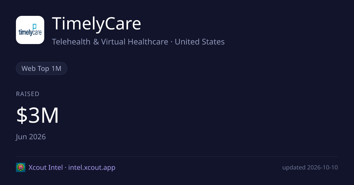 TimelyCare — share card preview