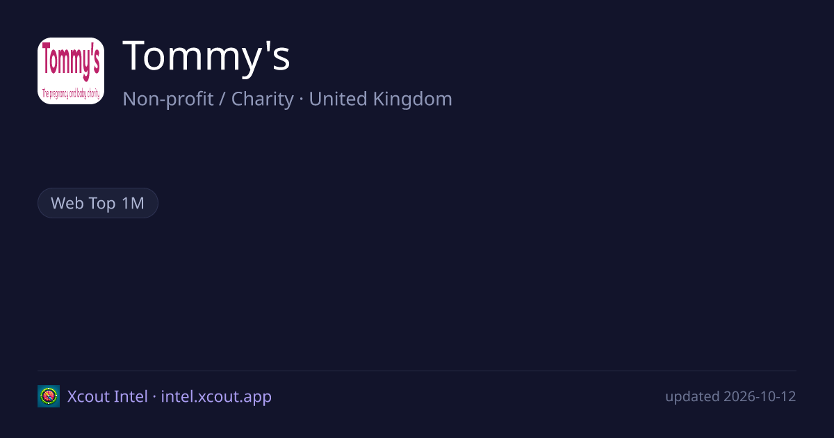 Tommy's — share card preview