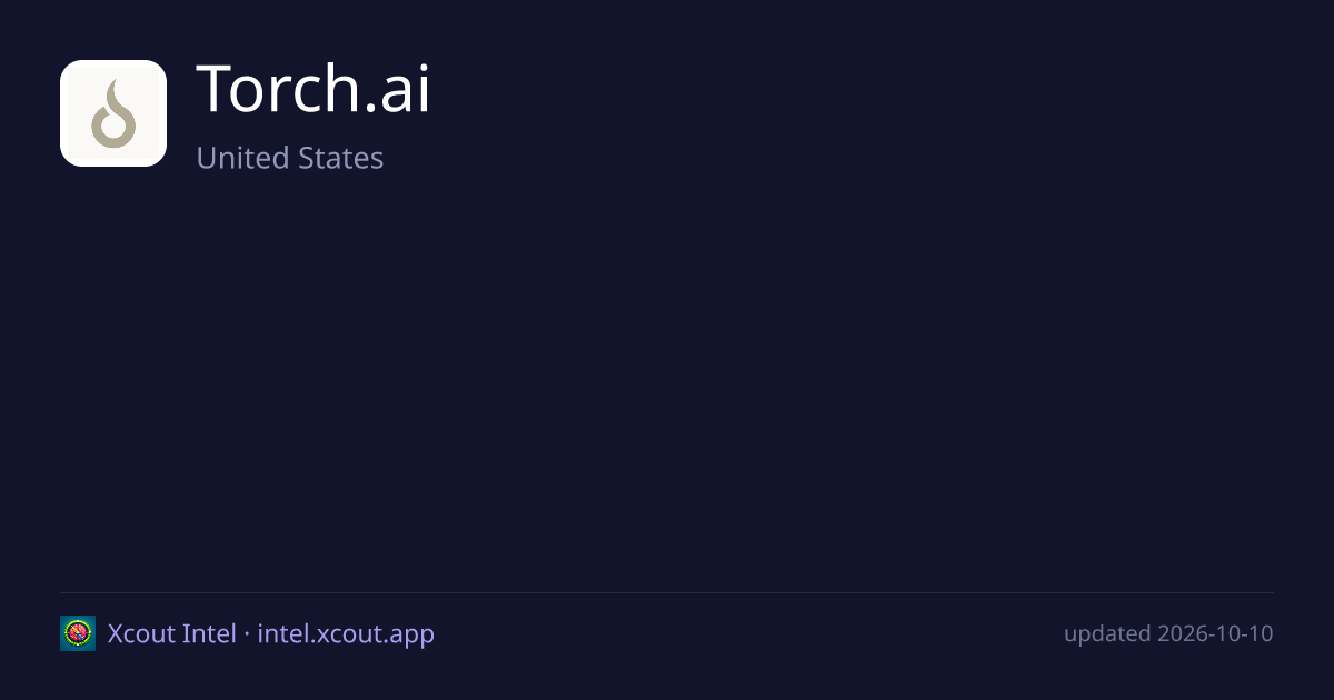Torch.ai — share card preview