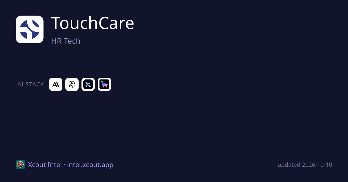 TouchCare — share card preview
