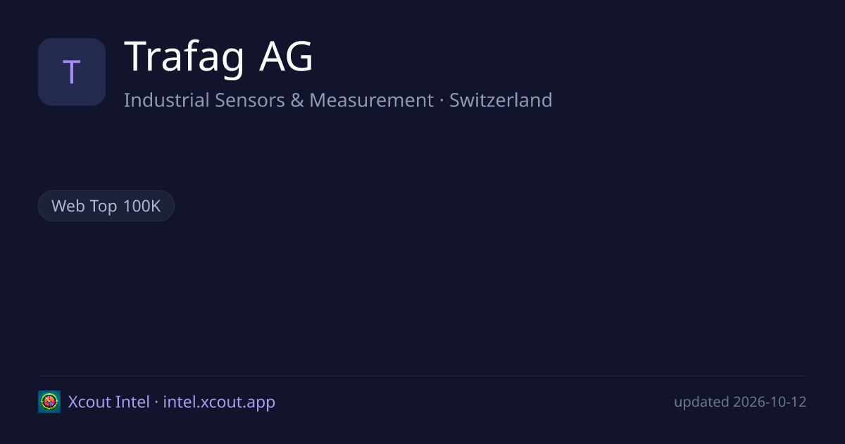 Trafag AG — share card preview