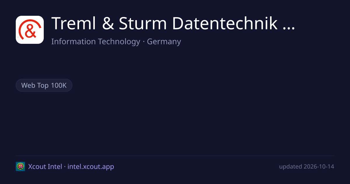Treml & Sturm Datentechnik GmbH — share card preview