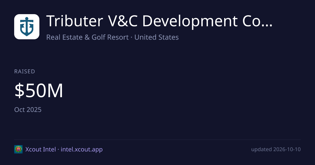 Tributer V&C Development Company, LLC — share card preview