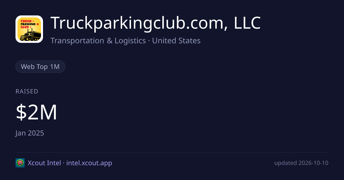 Truckparkingclub.com, LLC — share card preview