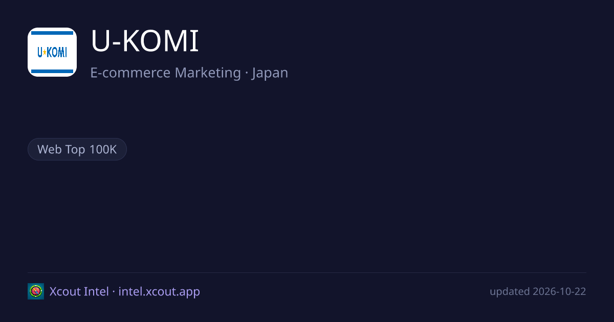 U-KOMI — share card preview
