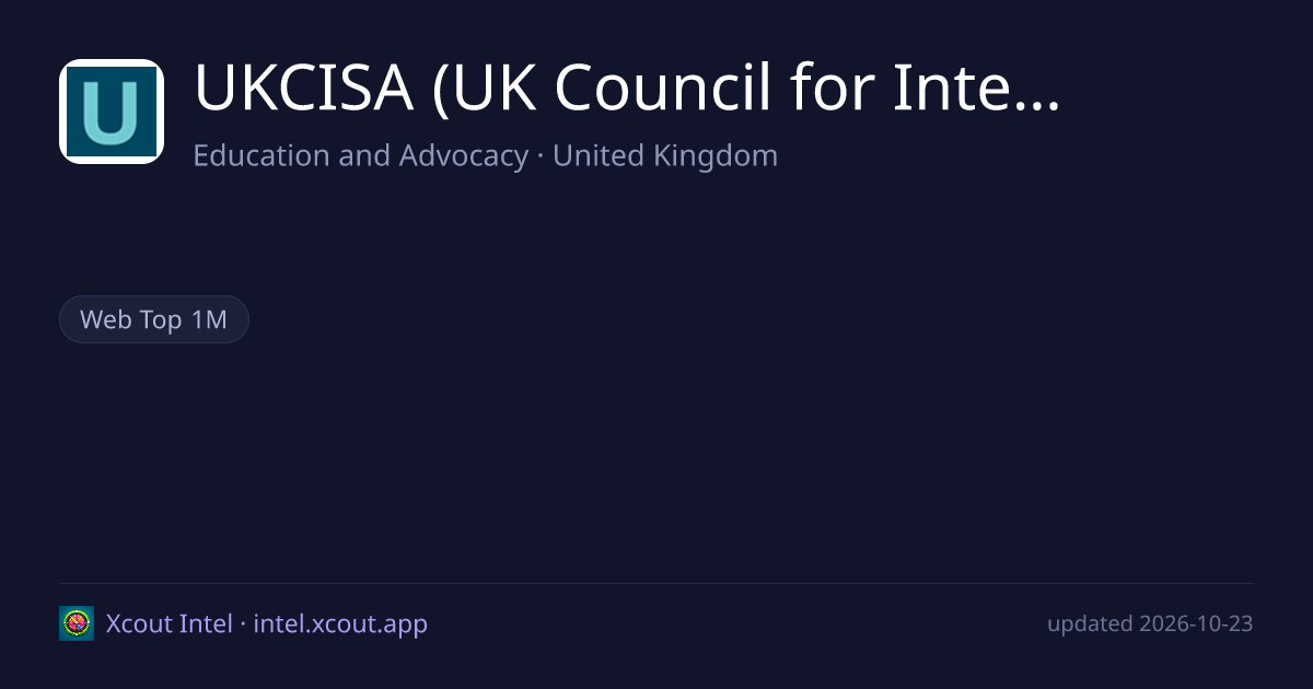 UKCISA (UK Council for International Student Affairs) — share card preview