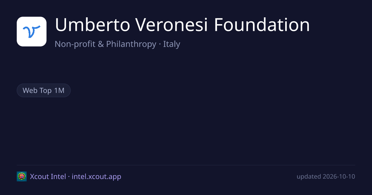 Umberto Veronesi Foundation — share card preview