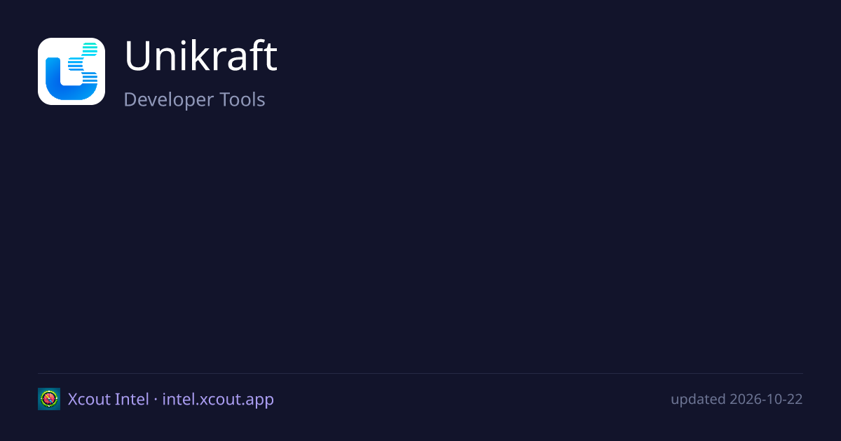 Unikraft — share card preview