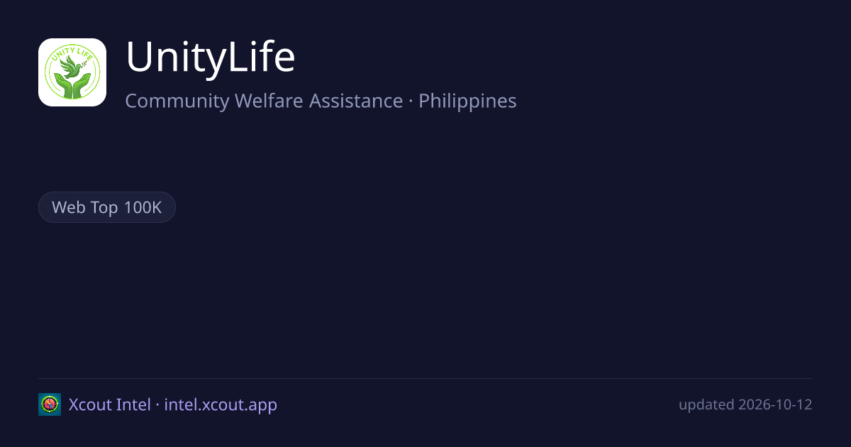 UnityLife — share card preview