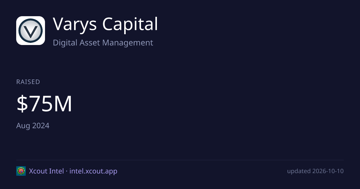 Varys Capital — share card preview