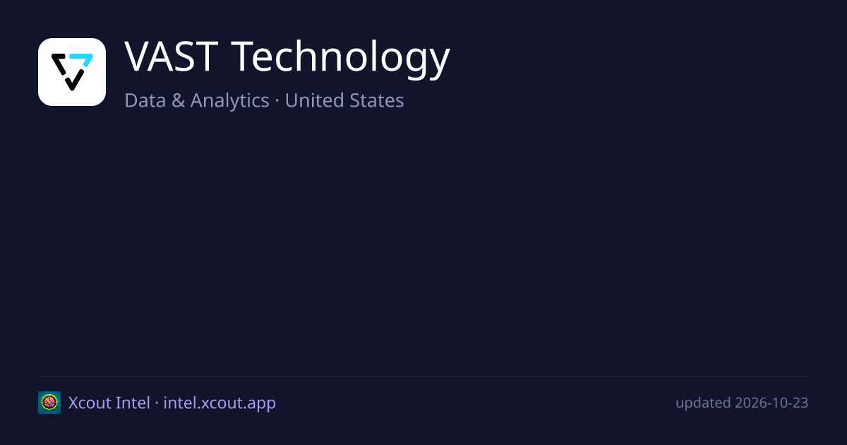 VAST Technology — share card preview