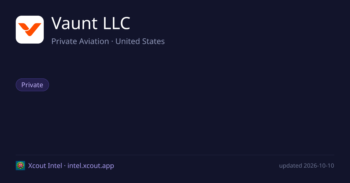 Vaunt LLC — share card preview