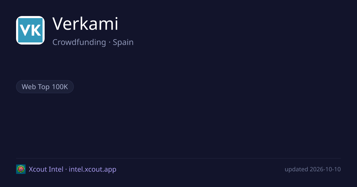 Verkami — share card preview